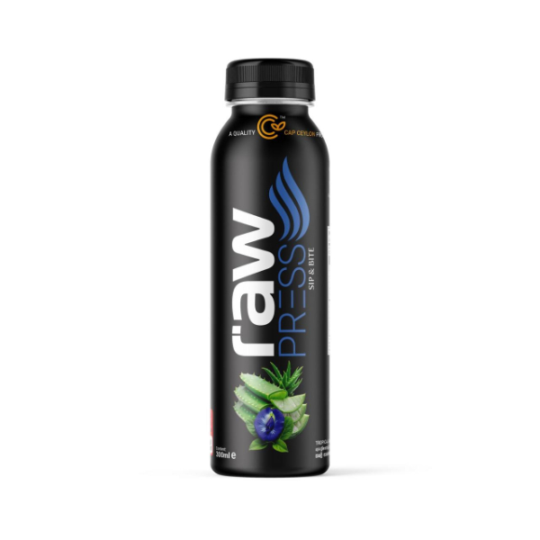 Raw Press Butterfly Pea Blue Aloe Vera 280Ml - GLOMARK - Rtd Single Consumption - in Sri Lanka