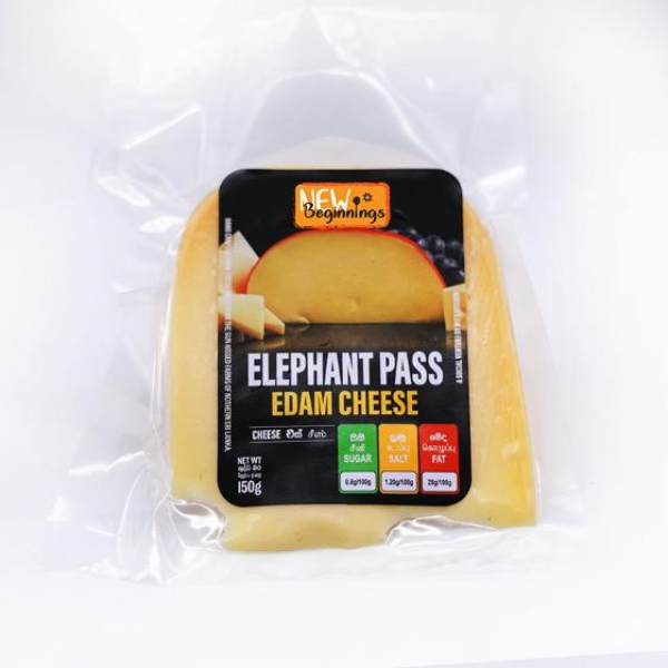 New Beginnings Edam Cheese 150G - NEW BEGINNINGS - Cheese - in Sri Lanka