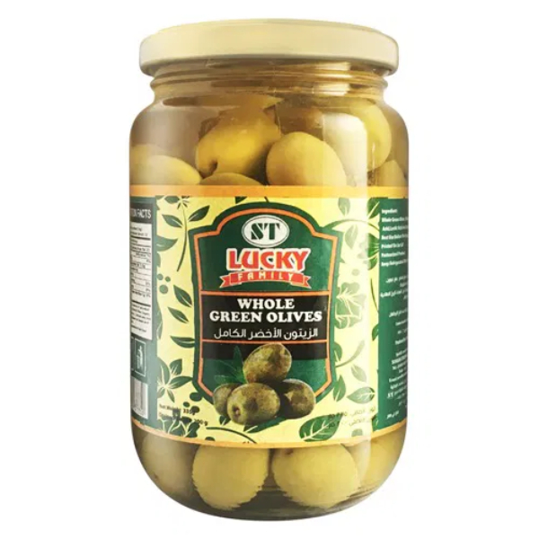 Lucky Family Whole Green Olives 340G - LUCKY FAMILY - Processed/ Preserved Vegetables - in Sri Lanka
