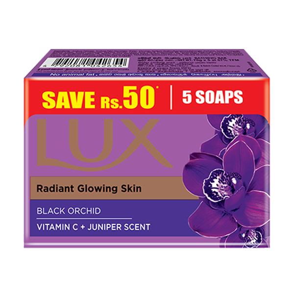 Lux Soap Radiant Glowing Skin Eco Pack 350G - GLOMARK - Body Cleansing - in Sri Lanka