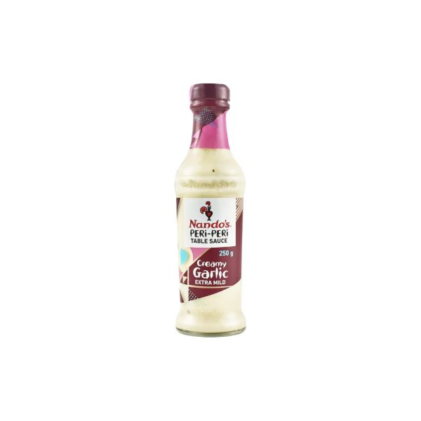 Nando'S Peri Peri Sauce Creamy Garlic 250G - GLOMARK - Sauce - in Sri Lanka