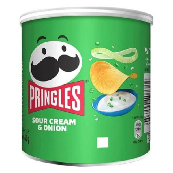 Pringles Sour Cream & Onion 40G - GLOMARK - Snacks - in Sri Lanka