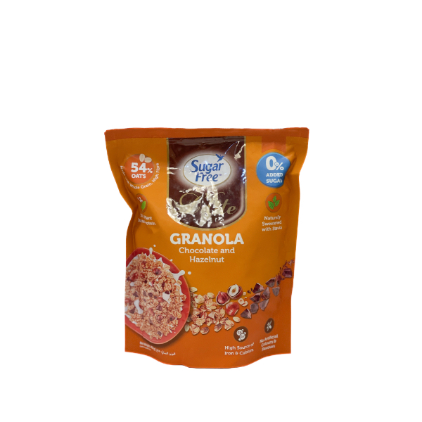 Sugar Free Granola Chocolate And Hazelnut 450G - GLOMARK - Cereals - in Sri Lanka