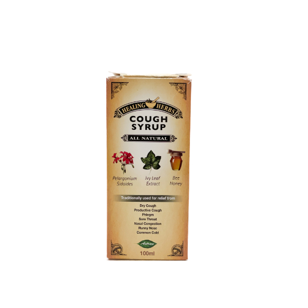 Healing Herbs Cough Syrup 100Ml - GLOMARK - Respiratory System - in Sri Lanka