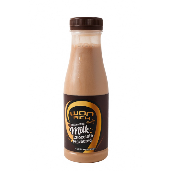 Wonrich Chocolate Flavored Pasteurized Milk 450 Ml - GLOMARK - Pasteurized Liquid Milk - in Sri Lanka