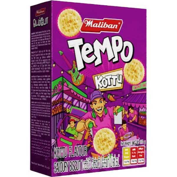 Maliban Tempo Kottu 110G - GLOMARK - Biscuits - in Sri Lanka