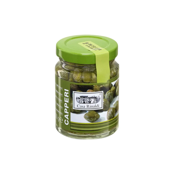 Casa Rinaldi Capers In Vinegar 100G - GLOMARK - Processed/ Preserved Vegetables - in Sri Lanka