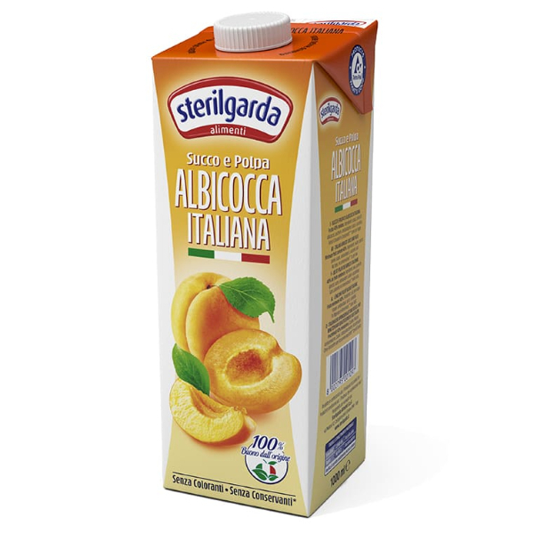 Sterilgarda 100% Apricot Juice 1L - GLOMARK - Juices - in Sri Lanka