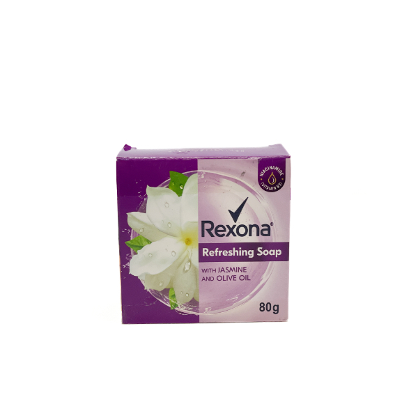 Rexona Soap Jasmine & Olive Oil 80G - GLOMARK - Body Cleansing - in Sri Lanka