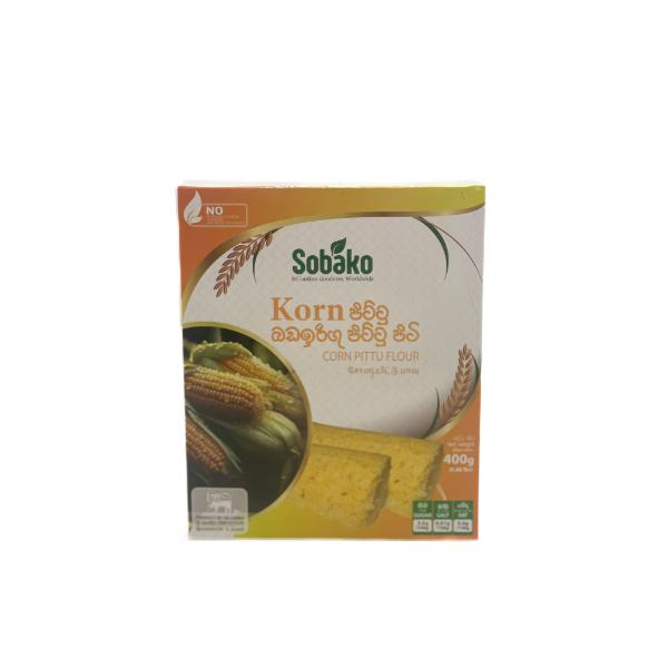 Sobako Corn Pittu Flour 400G - GLOMARK - Flour - in Sri Lanka