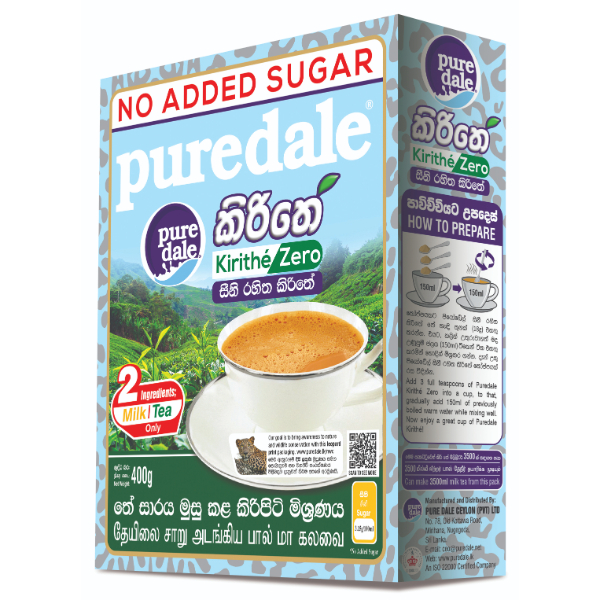 Pure Dale Kirithe Zero 400G - GLOMARK - Milk Foods - in Sri Lanka