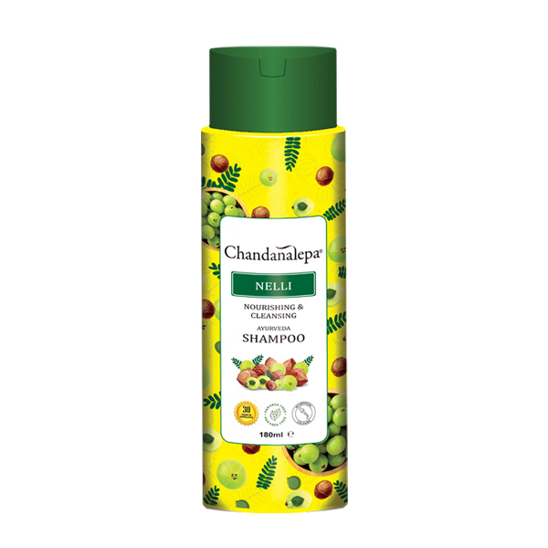 Chandanalepa Nelli Nourishing Shampoo 180Ml - CHANDANALEPA - Hair Care - in Sri Lanka