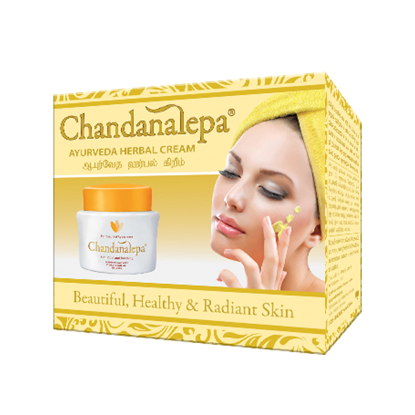 Chandanalepa Face Cream Herbal 40G - CHANDANALEPA - Facial Care - in Sri Lanka