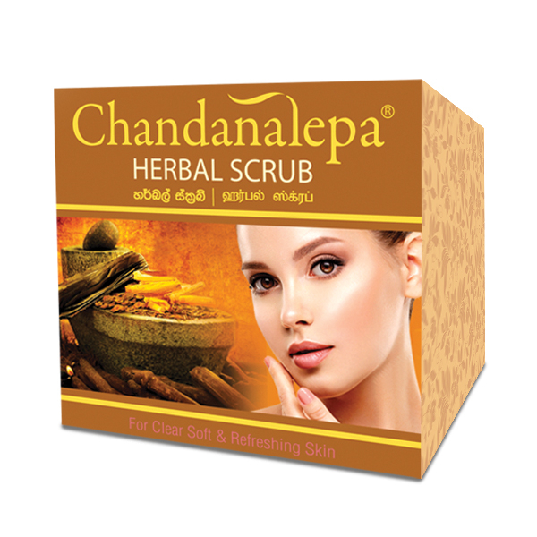 Chandanalepa Face Scrub Herbal 20G - GLOMARK - Facial Care - in Sri Lanka