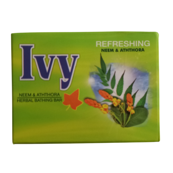 Ivy Ayurvedic Neem Herbal Soap 80G - GLOMARK - Body Cleansing - in Sri Lanka