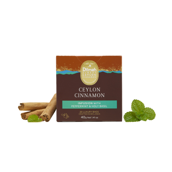 Ceylon Cinnamon With Peppermint & Holy Basil- 40G - GLOMARK - Tea - in Sri Lanka