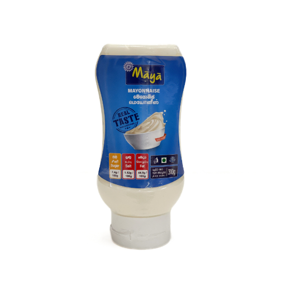 Maya Eggless Mayonnaise Sq Btl 310G - MAYA - Sauce - in Sri Lanka