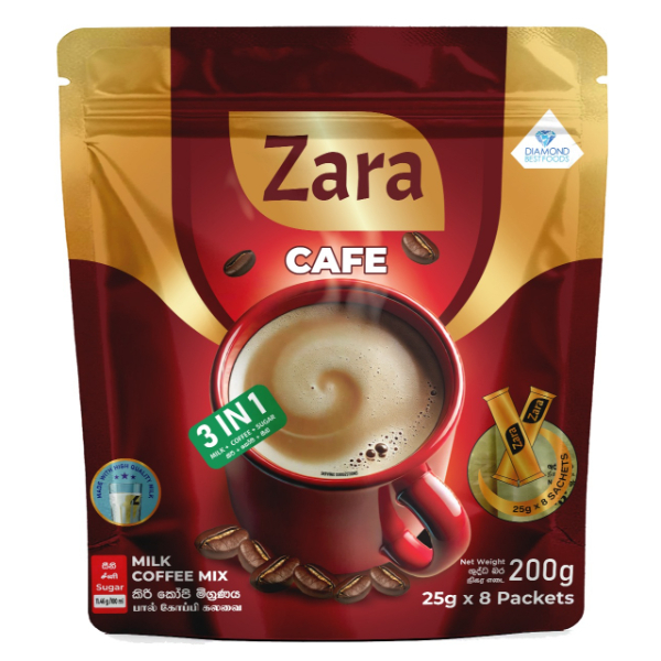 Zara Milk Coffee Mix 200G - JUSICO - Coffee - in Sri Lanka