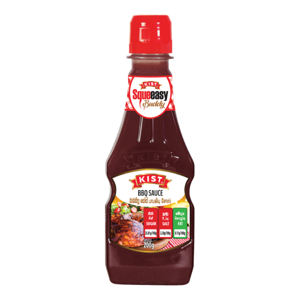 Kist Bbq Sauce Squeeasy 200Ml - KIST - Sauce - in Sri Lanka