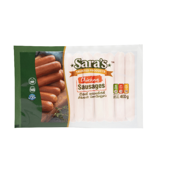 Sara'S Chicken Sausages 400G - SARA - Processed / Preserved Meat - in Sri Lanka