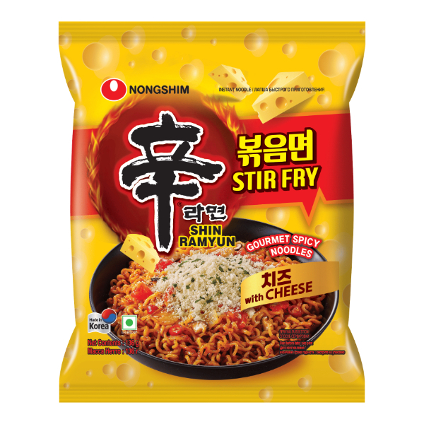 Nongshim Shin Rmyn Str Fry Chs 136G - NONGSHIM - Noodles - in Sri Lanka