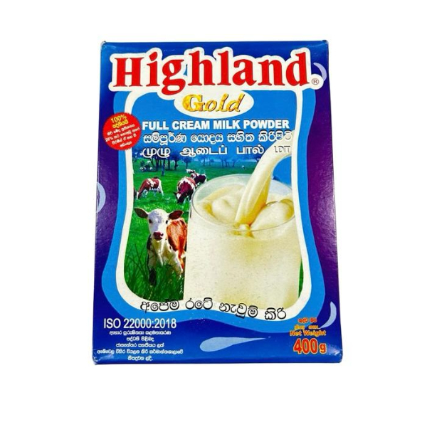 Highland 'Gold' Milk Powder 400G - HIGHLAND - Milk Foods - in Sri Lanka