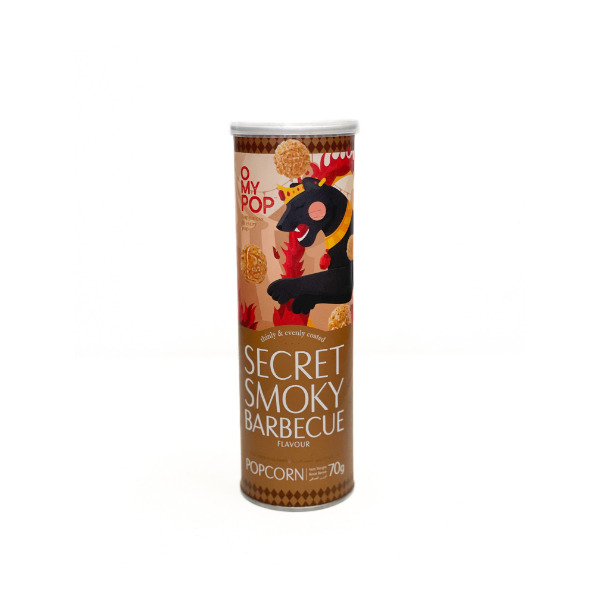 O My Popcorn Secret Smoky Barbecue 70G - O MY POP - Snacks - in Sri Lanka
