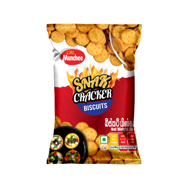 Munchee Snack Cracker 30G - MUNCHEE - Biscuits - in Sri Lanka