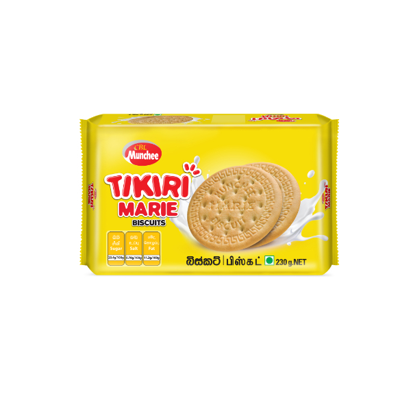 Munchee Biscuit Tikiri Marie 230G - MUNCHEE - Biscuits - in Sri Lanka