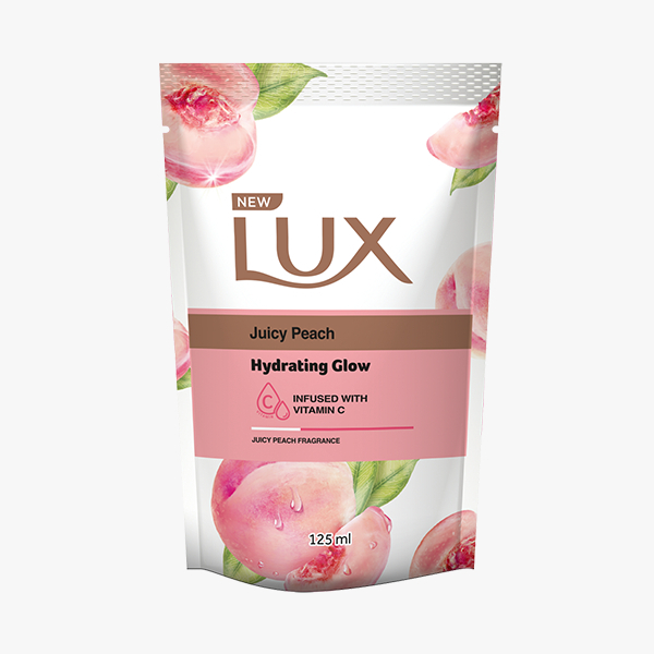 Lux Peachy Glow Bodywash Pouch 125Ml - LUX - Body Cleansing - in Sri Lanka