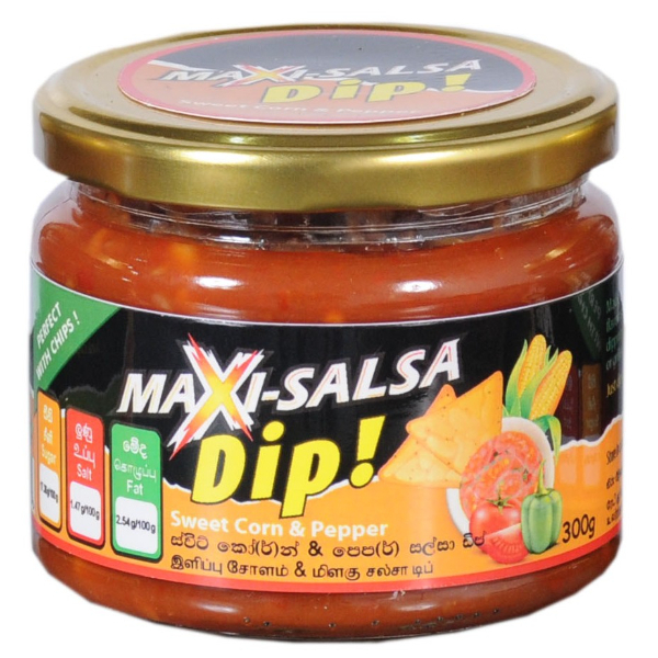 Simply Salsa Dip Sweet Corn & Pepper 300G - SIMPLY - Sauce - in Sri Lanka