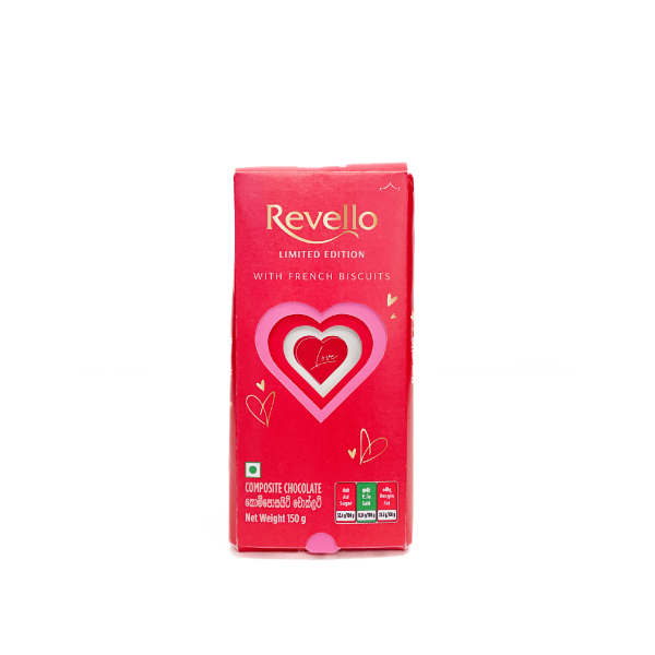 Revello Valentines Edition French Biscuits 150G - Revello - Confectionary - in Sri Lanka