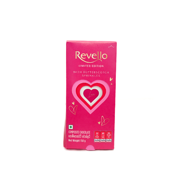 Revello Valentines Edition Butterscotch Sprinkles 150G - Revello - Confectionary - in Sri Lanka