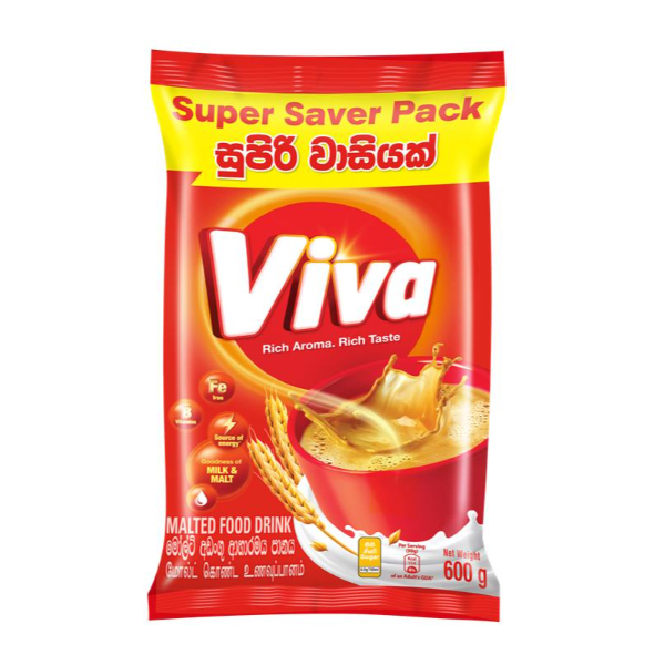 Viva Org Pouch 600G * Free Canister  - VIVA - Malt - in Sri Lanka