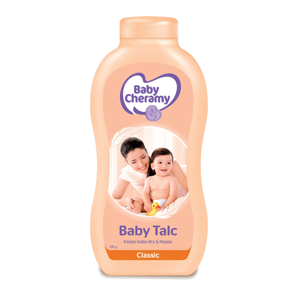 Baby Cheramy Baby Talc Classic 100G - BABY CHERAMY - Baby Need - in Sri Lanka