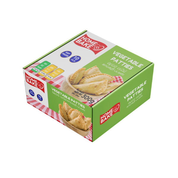 Homebake Vegrtable Patties 300G (100Pc) - HOMEBAKE - Frozen Rtc Snacks - in Sri Lanka
