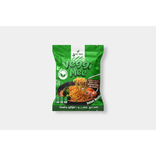 Star Gold Veggi Mee Jaffna Curry Flavor 80G - STAR GOLD - Noodles - in Sri Lanka