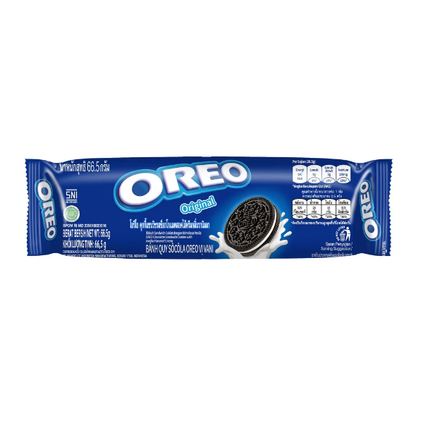 Oreo Half Slug Roll Chocolate 64.4G - OREO - Biscuits - in Sri Lanka