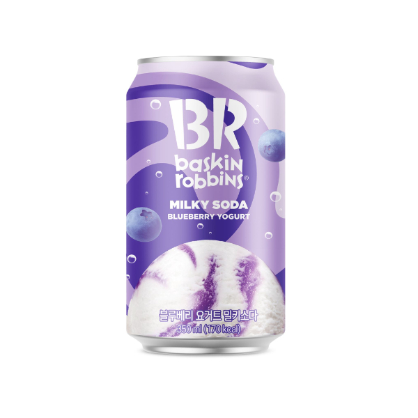Baskin Robbins Buleberry Soda 350Ml - BASKIN ROBBINS - Soft Drinks - in Sri Lanka