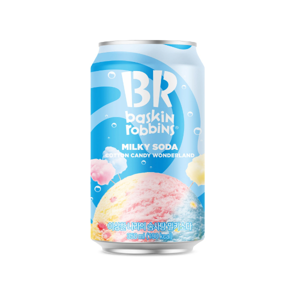 Baskin Robbins Cotton Soda 350Ml - BASKIN ROBBINS - Soft Drinks - in Sri Lanka