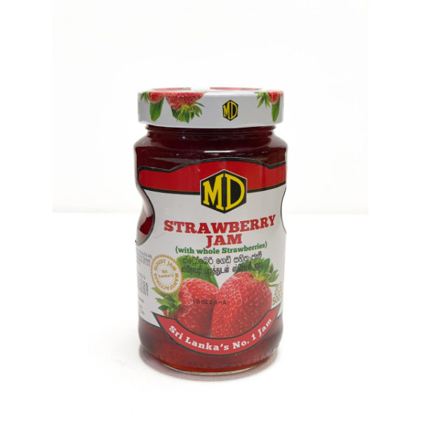 Md Natural Strawberry Jam With Fruit 500 G - MD - Spreads - in Sri Lanka