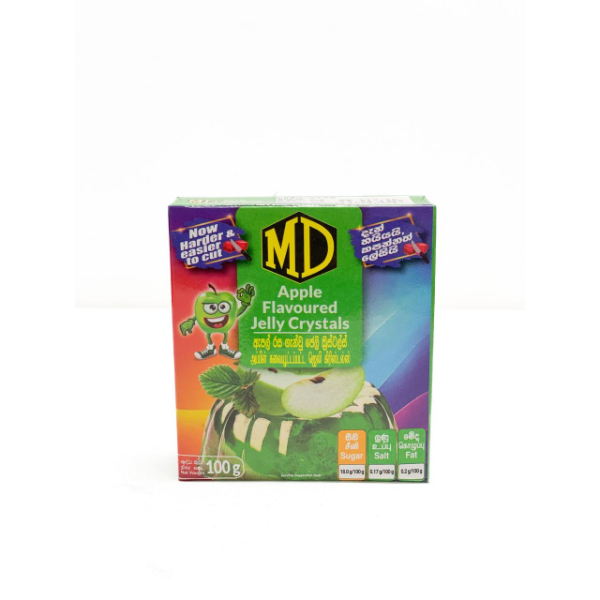 Md Jelly Crystal Apple 100 G - MD - Dessert & Baking - in Sri Lanka