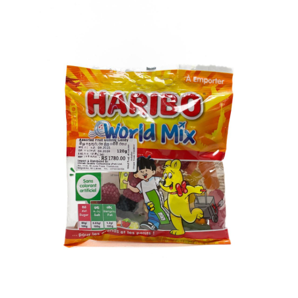 Haribo World Mix 120G - HARIBO - Confectionary - in Sri Lanka