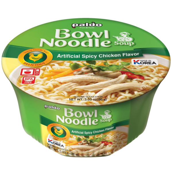 Paldo Bowl Noodle Spicy Chicken Soup  - PALDO - Noodles - in Sri Lanka