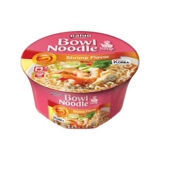 Paldo Bowl Noodle Shrimp Soup 86G - PALDO - Noodles - in Sri Lanka