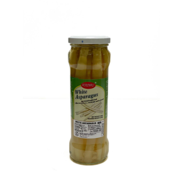 Acroyali White Asparagus 330 G - ACROYALI - Processed/ Preserved Vegetables - in Sri Lanka