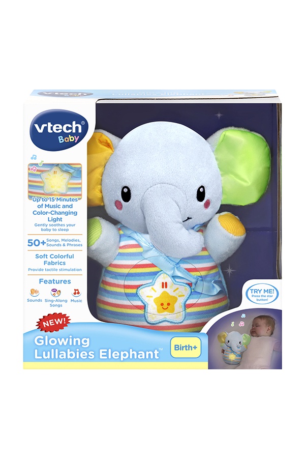 Vtech baby hot sale glowing lullabies elephant