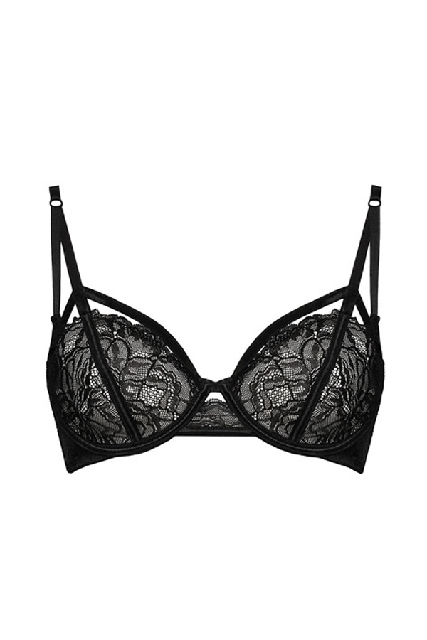 Yamamay Black Padded Triangle Bra Odellk 