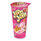 Meiji Yam Yam Strawberry Flavour Snack 44G - in Sri Lanka