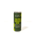 SOZO SALTED GINGER LIME SODA 250ML CAN - in Sri Lanka